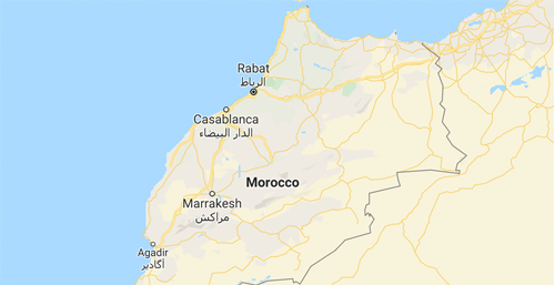 morocco map